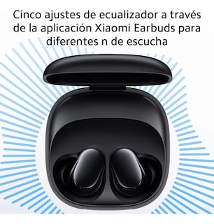 Foto 5 | Auriculares Inalámbricos Xiaomi Redmi Buds 6 Play Bluetooth Negro