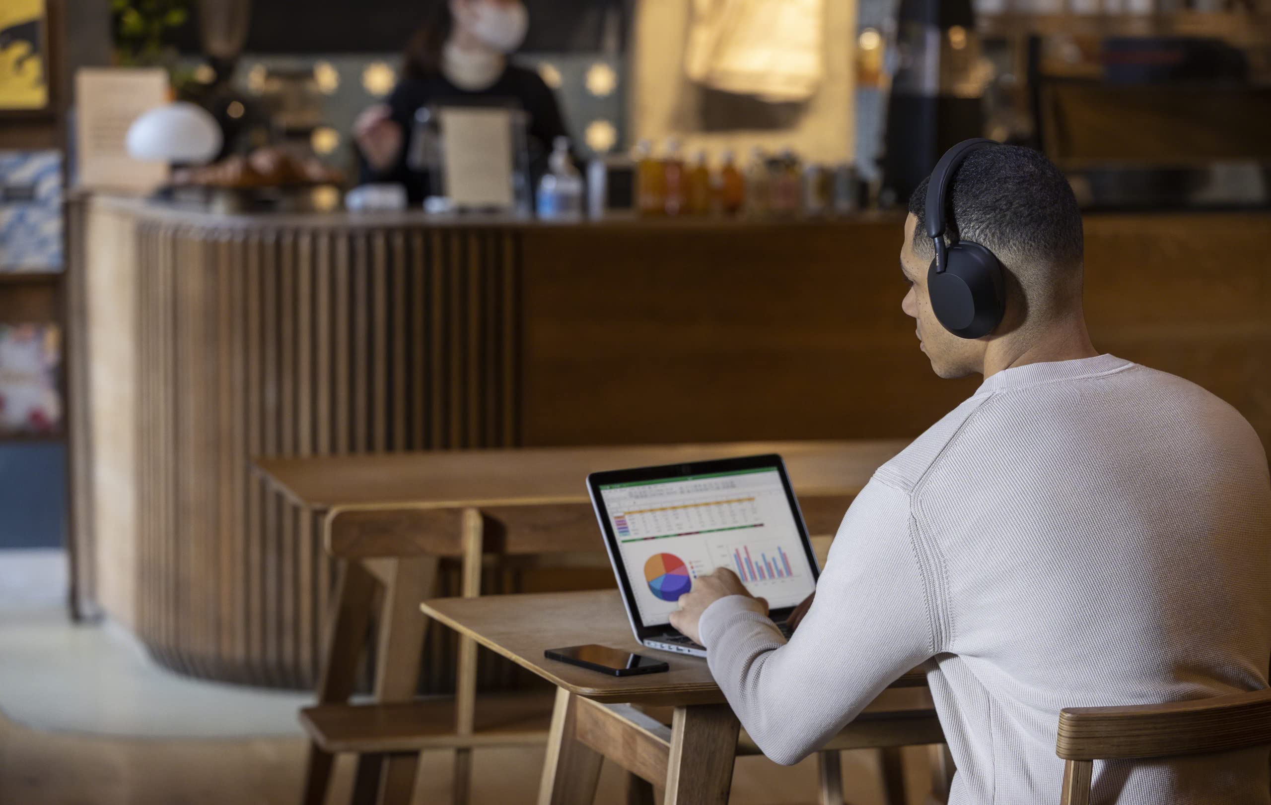 Foto 7 pulgar | Auriculares Inalámbricos Sony WH-1000XM5B con Cancelación de Ruido - Venta Internacional