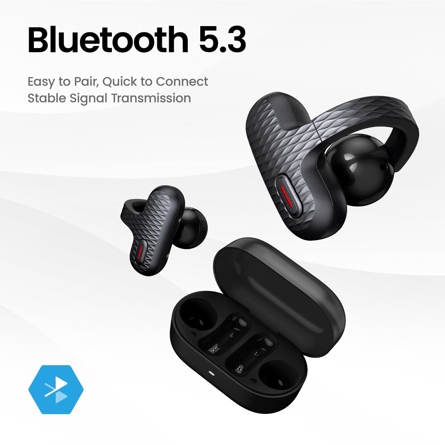 Foto 4 pulgar | Auriculares Inalámbricos Amazfit Up Auriculares Ows Open Ear Bluetooth 5.3 - Venta Internacional.