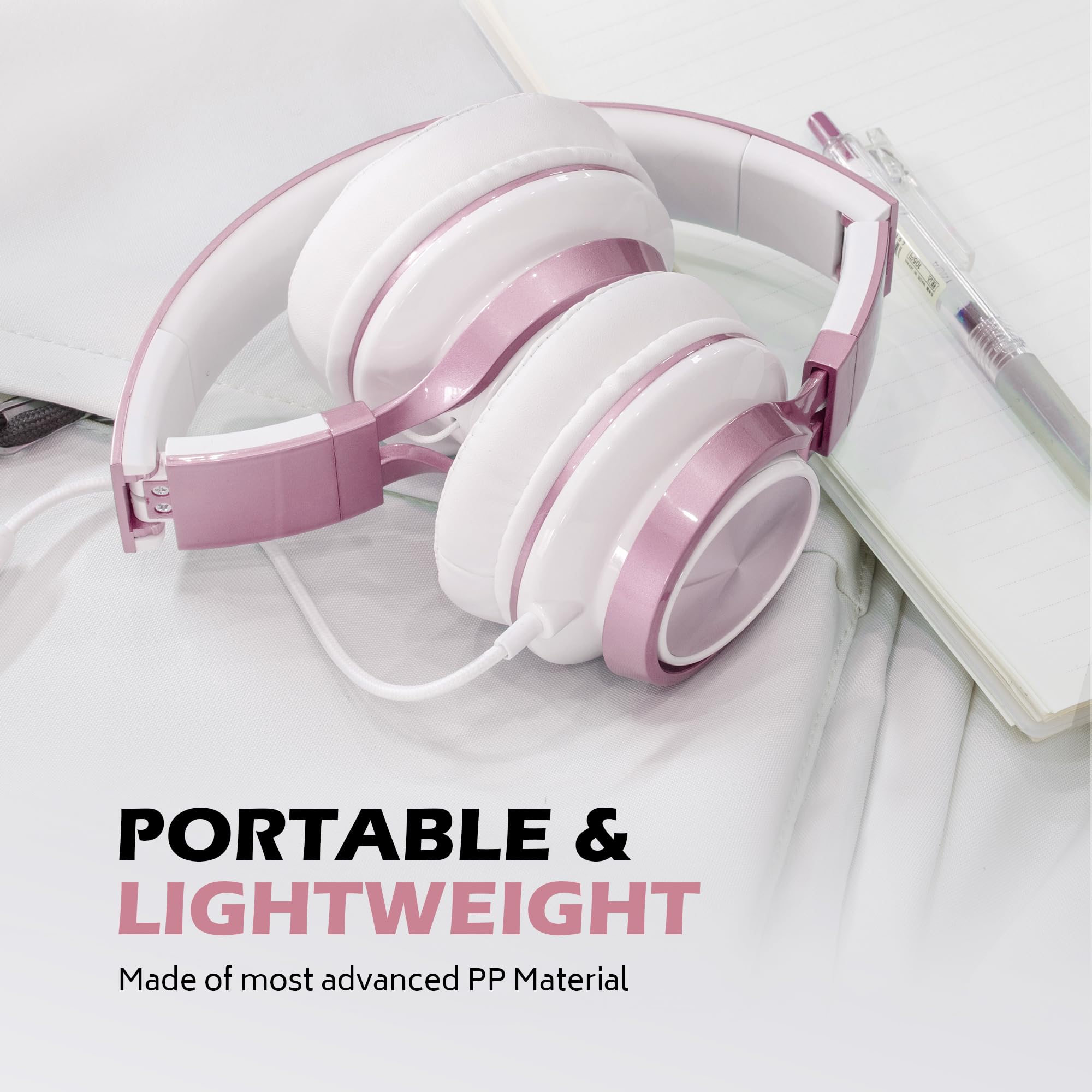 Foto 6 | Auriculares Ailihen C8 Girls Con Cable Con Micrófono Y Control De Volumen - Venta Internacional.