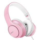 Auriculares Supraurales Lorelei X8 con Cable y Micrófono Rosa - Venta Internacional
