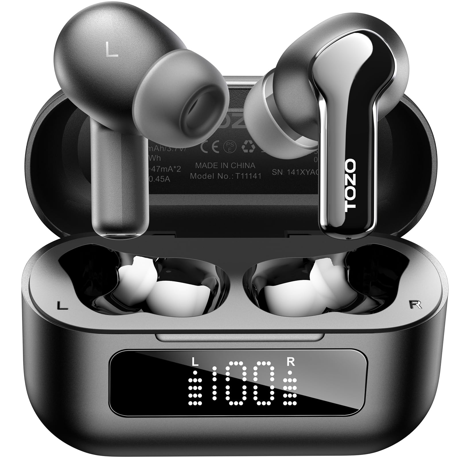 Auriculares Inalámbricos Tozo Upgraded Hybrid Anc 55h Playtime - Venta Internacional.