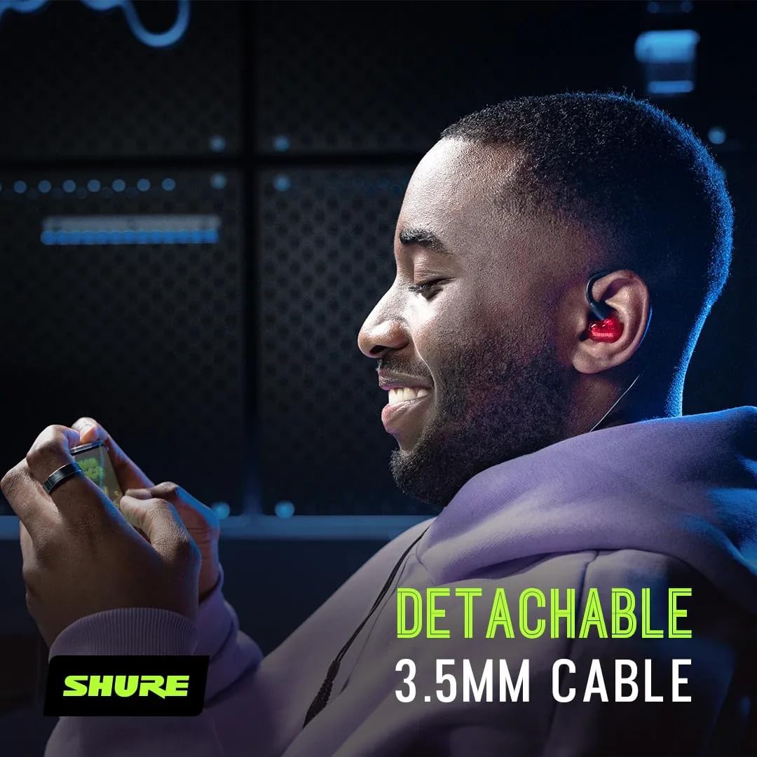 Foto 3 | Auriculares Con Cable Shure Se215 Special Edition Pro - Rojo - Venta Internacional.