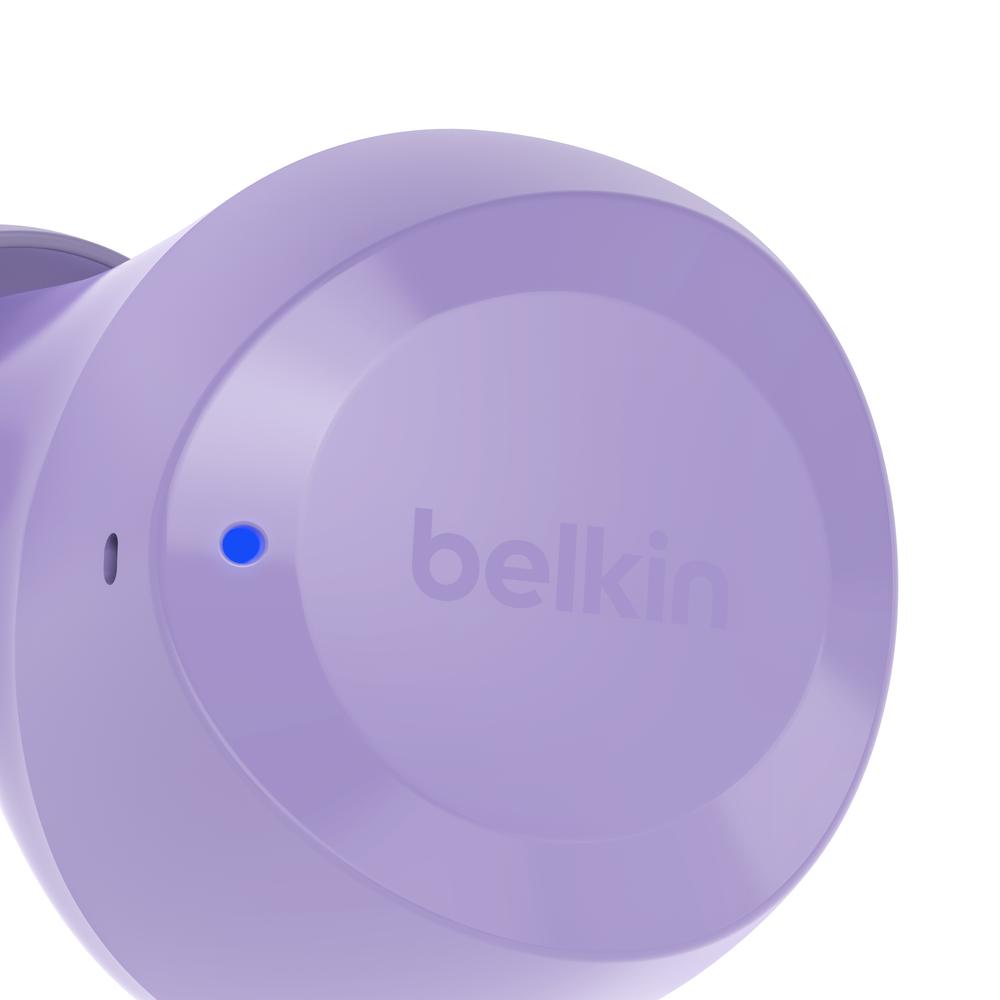 Foto 7 pulgar | Audifonos Belkin True Wireless Soundform Bolt Morados