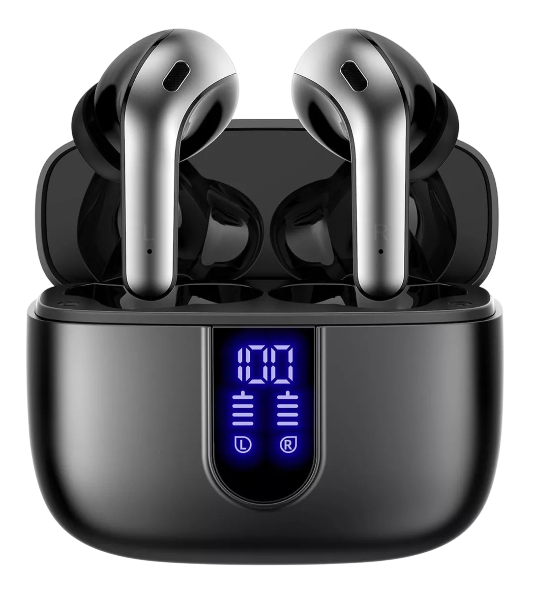 Foto 2 pulgar | Auriculares Inalámbricos Manos Libres 60 Horas, Negro