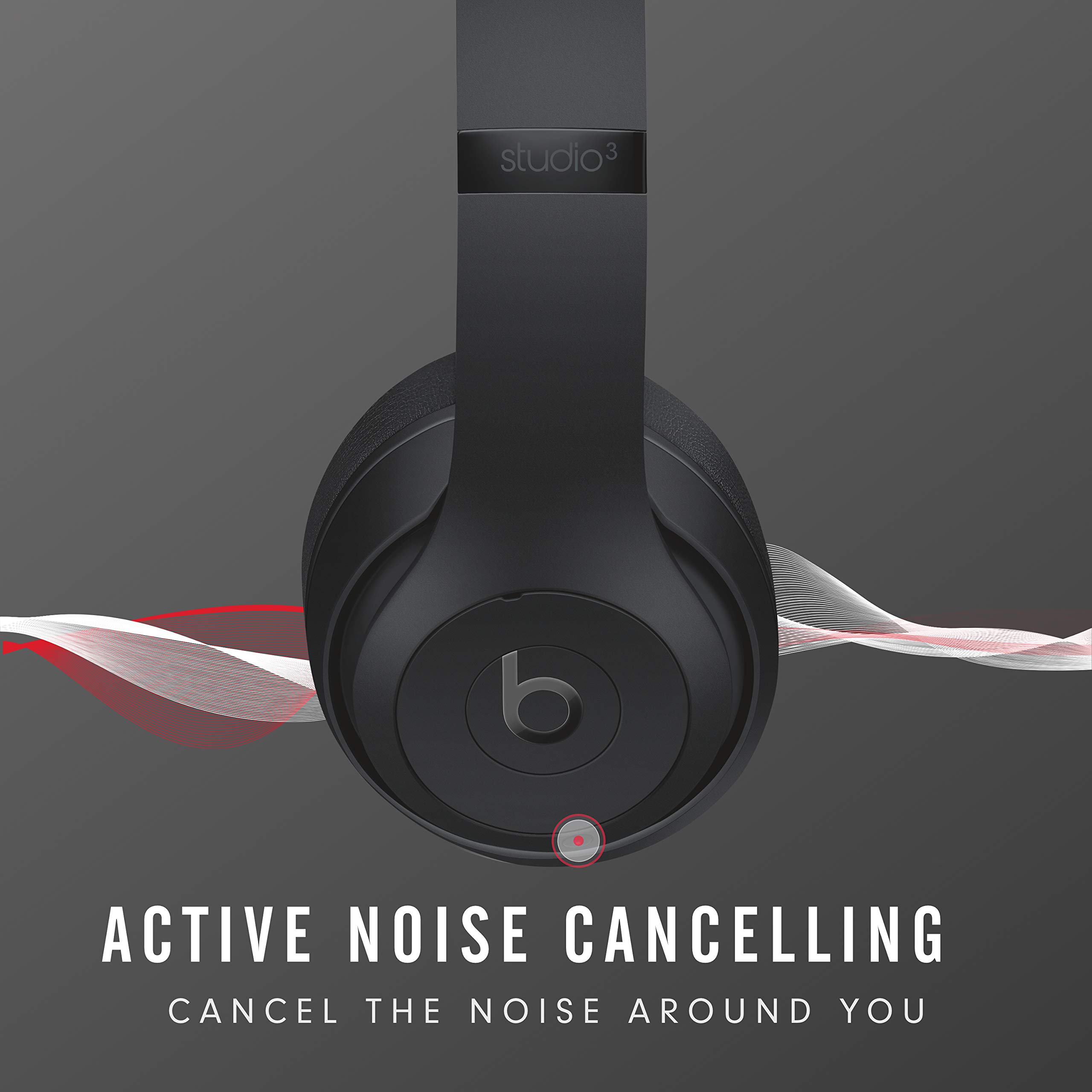 Foto 4 pulgar | Auriculares Inalámbricos Beats Studio3 con Cancelación de Ruido Negros - Venta Internacional