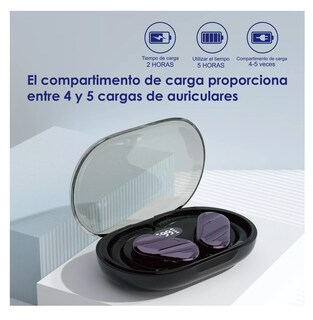 Foto 3 | Audífonos Bluetooth Belug Over-ear Led Negro