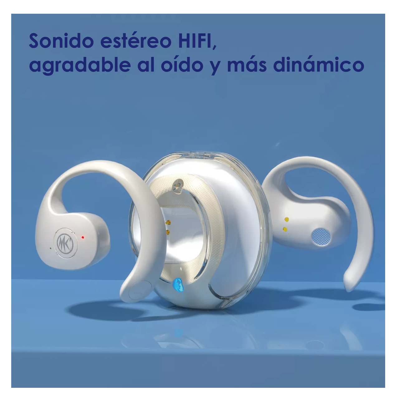 Foto 5 | Auriculares Deportivos Bluetooth Beige