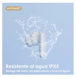 Foto 5 | Auriculares Bluetooth Inalámbricos Mvpsmart R92 Led Blancos