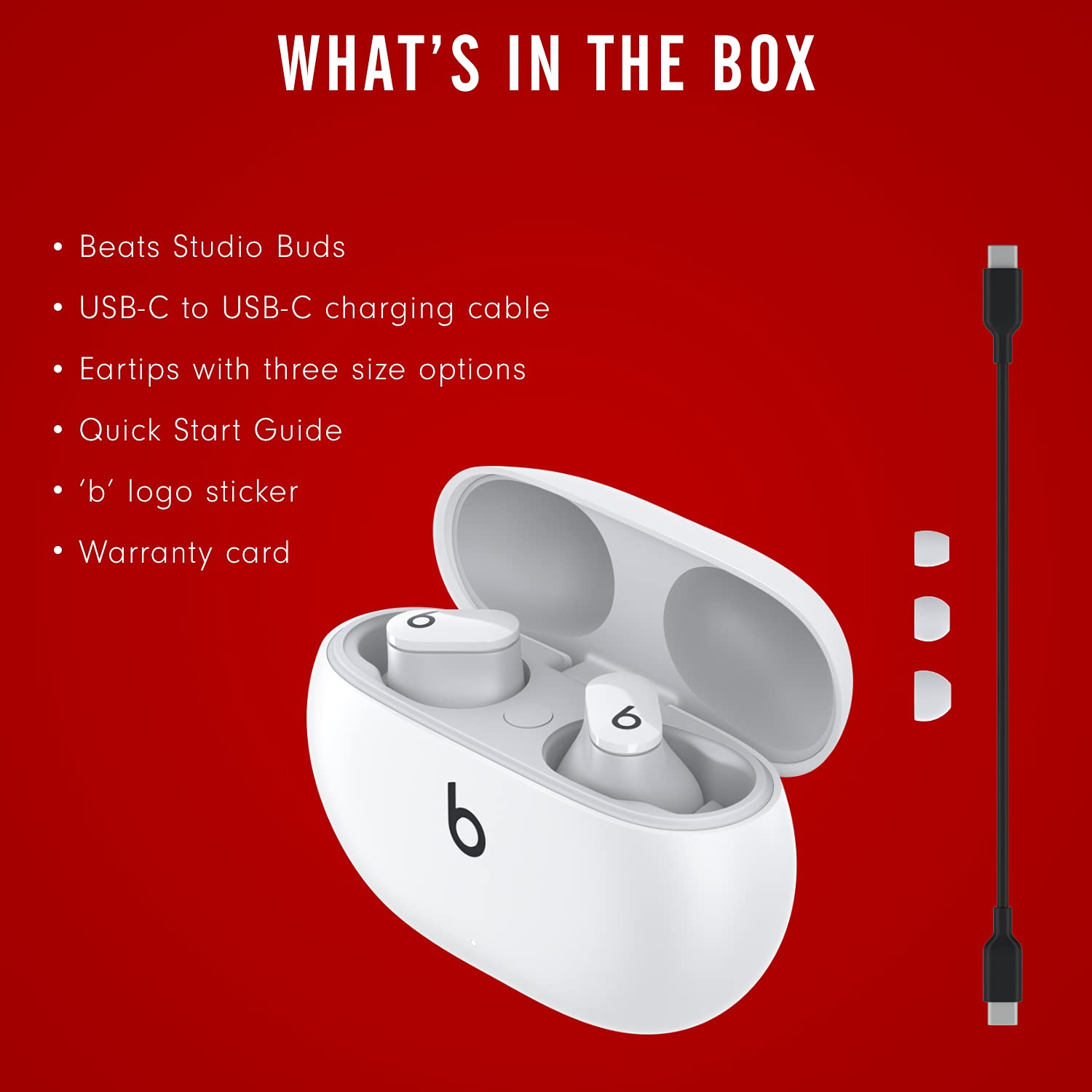 Foto 7 pulgar | Auriculares Beats Studio Buds True Wireless con Cancelación de Ruido - Venta Internacional