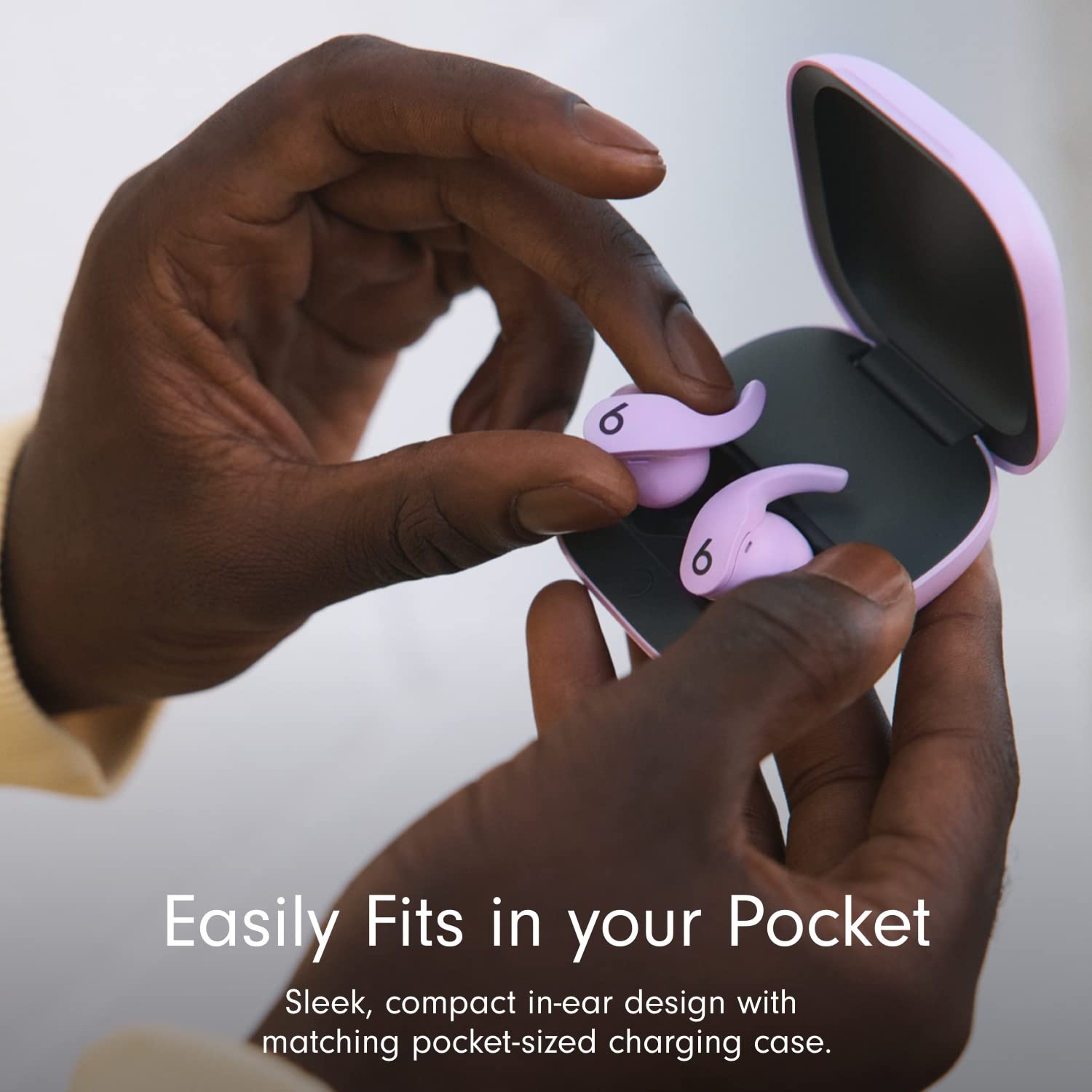Foto 7 pulgar | Auriculares Inalámbricos con Cancelación de Ruido Beats Fit Pro Stone Púrpura - Venta Internacional