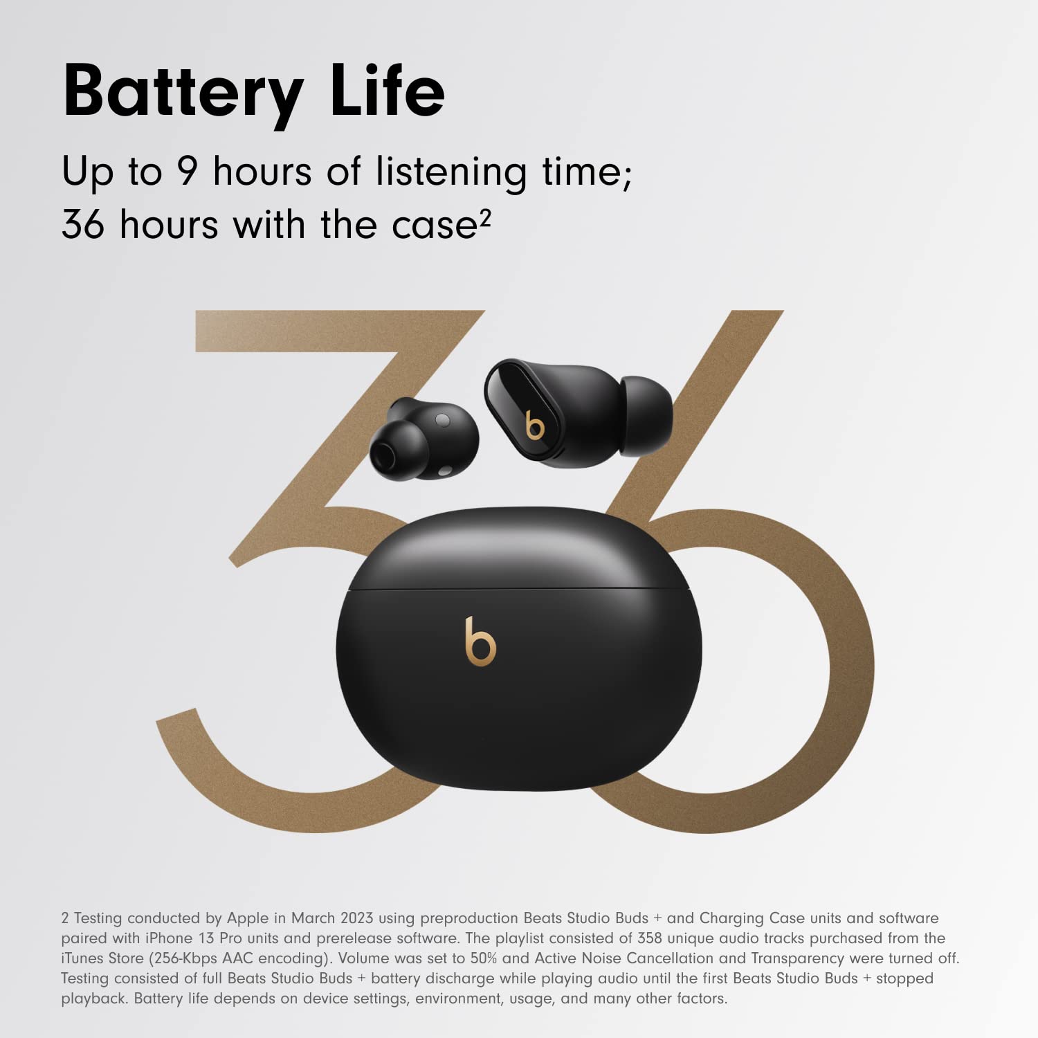 Foto 5 pulgar | Auriculares Inalámbricos con Cancelación de Ruido True Wireless Beats Studio Buds + - Venta Internacional