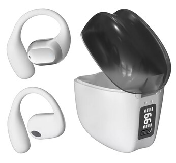 Foto 1 | Auriculares con Bluetooth Belug Or2 Inalámbricos Led Blancos