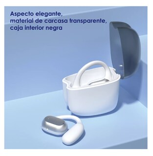 Foto 4 | Auriculares con Bluetooth Belug Or2 Inalámbricos Led Blancos
