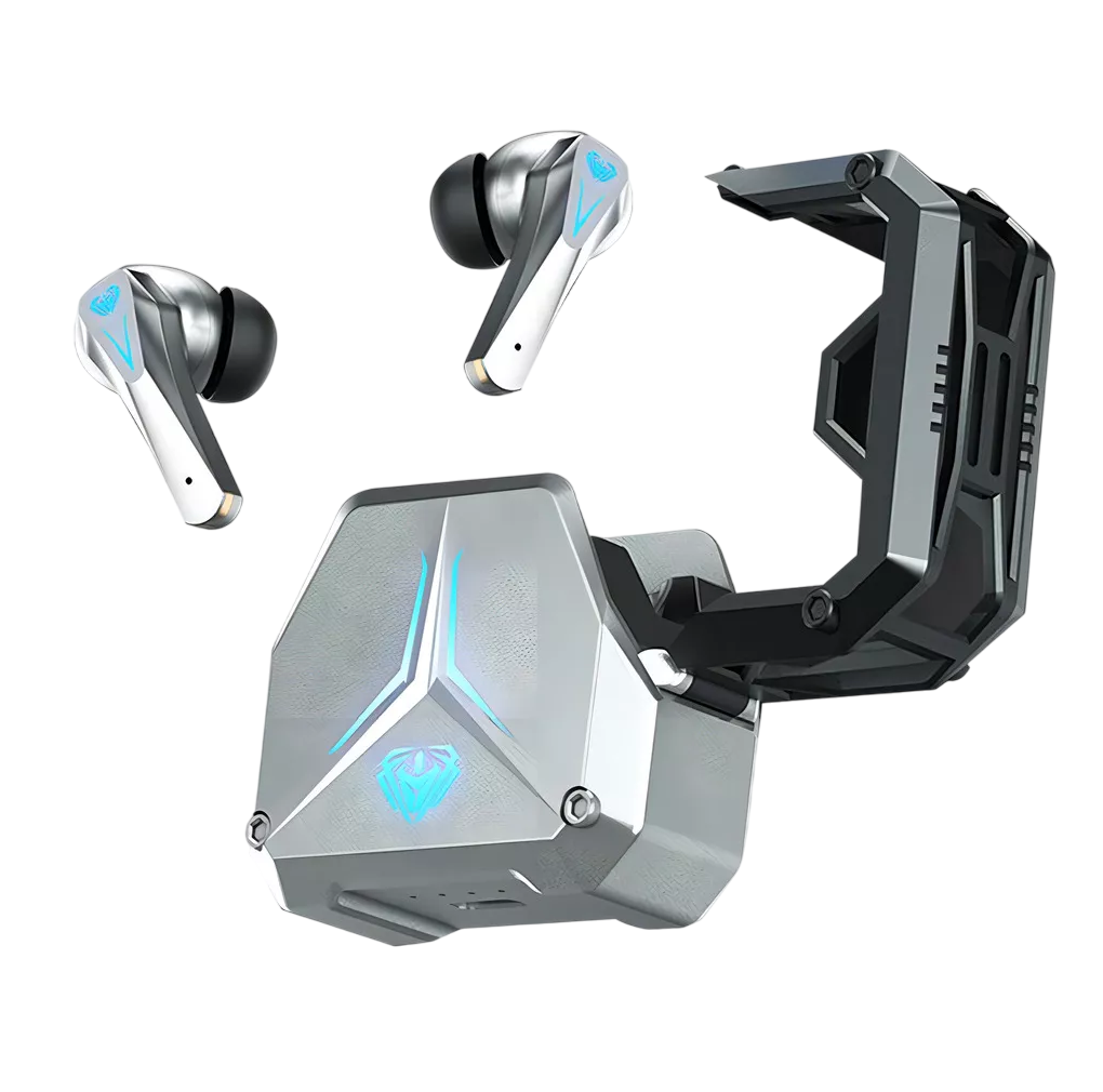 Foto 2 pulgar | Audifonos Sp23 In-ear Gamer Inalambricos Bluetooth Plata