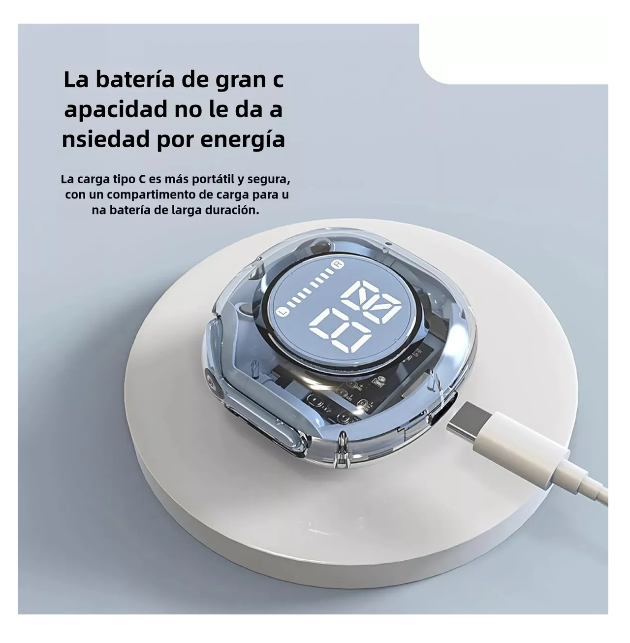 Foto 5 pulgar | Audífonos Inalámbricos Belug Ipx4 Azul