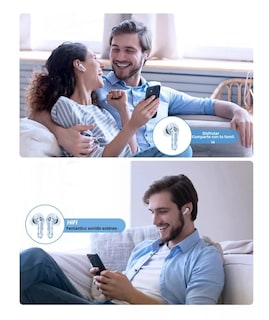 Foto 5 | Audífonos Inalámbricos Belug Ipx4 Azul