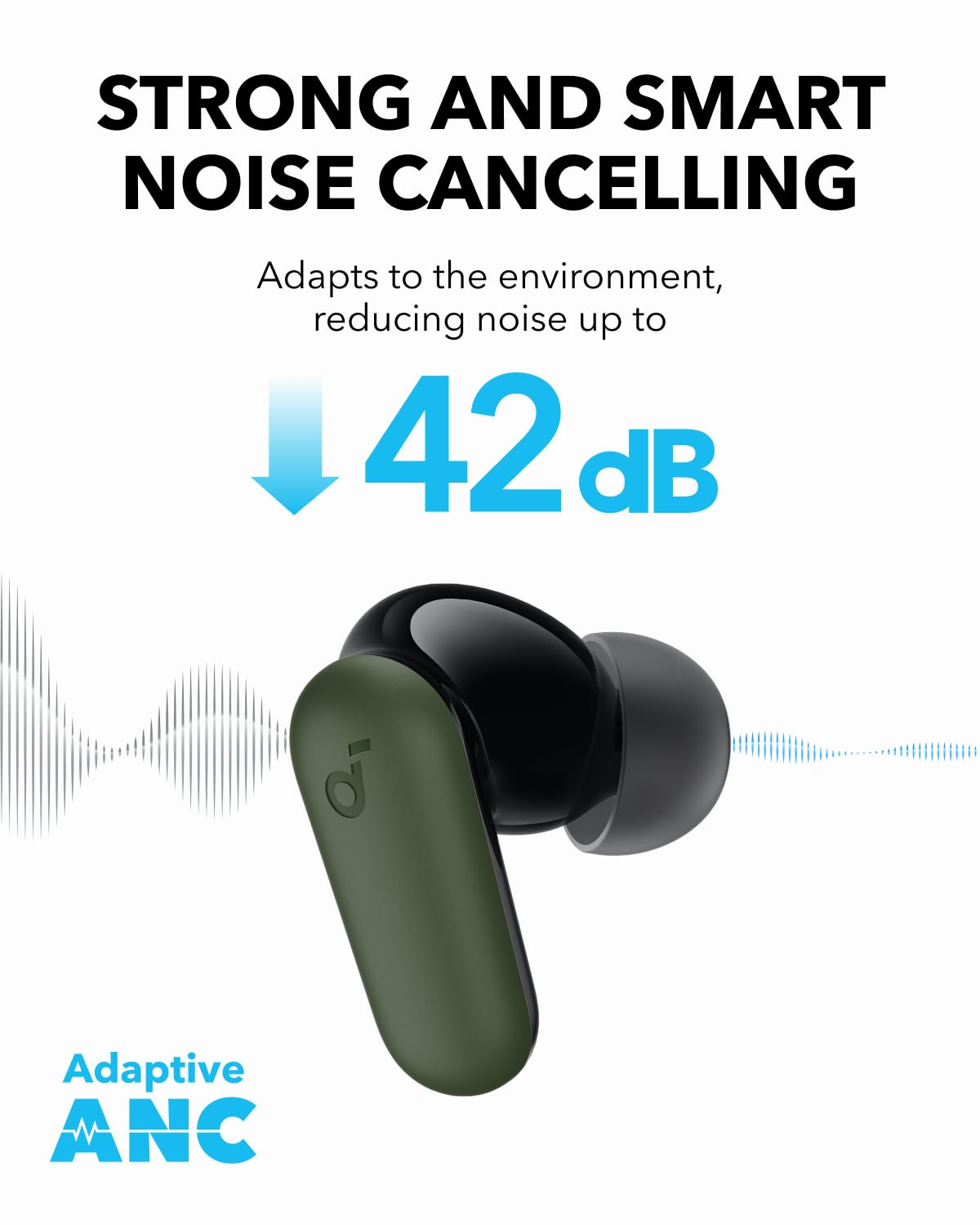 Foto 4 pulgar | Auriculares Inalámbricos Soundcore P30i De Anker Con Cancelación De Ruido - Venta Internacional.