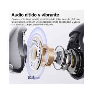 Foto 3 | Audífonos Con Clip Para La Oreja V5.4 Lila