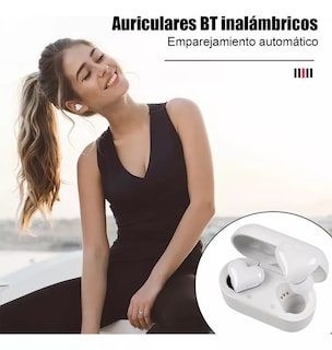 Foto 3 | Auriculares En Forma De Corazón Bluetooth Cancelación Ruido Blanco