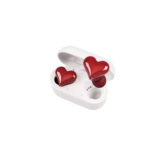 Foto 1 | Auriculares en Forma de Corazón Rojo Belug Bluetooth con Cancelación Ruido