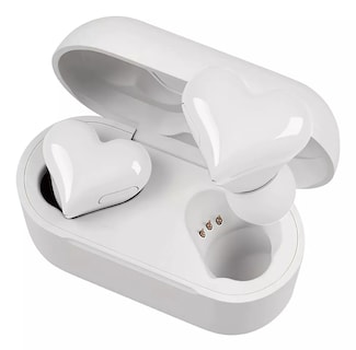 Foto 1 | Auriculares En Forma De Corazón Bluetooth Cancelación Ruido Blanco