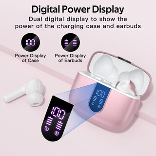 Foto 2 | Auriculares Bluetooth Tagry True Wireless Reproducción de 60 Horas - Venta Internacional