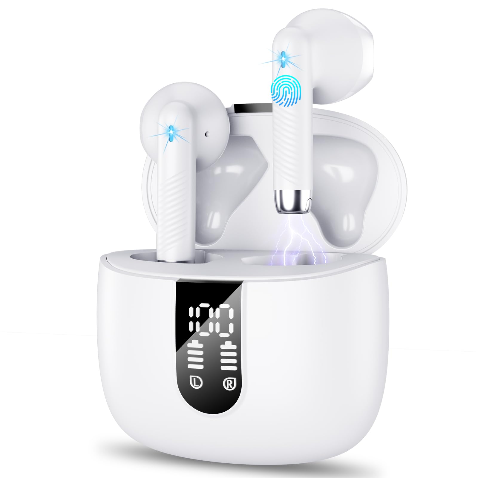 Foto 2 pulgar | Auriculares Inalámbricos Wasart Bluetooth 5.3 40h Playtime - Venta Internacional