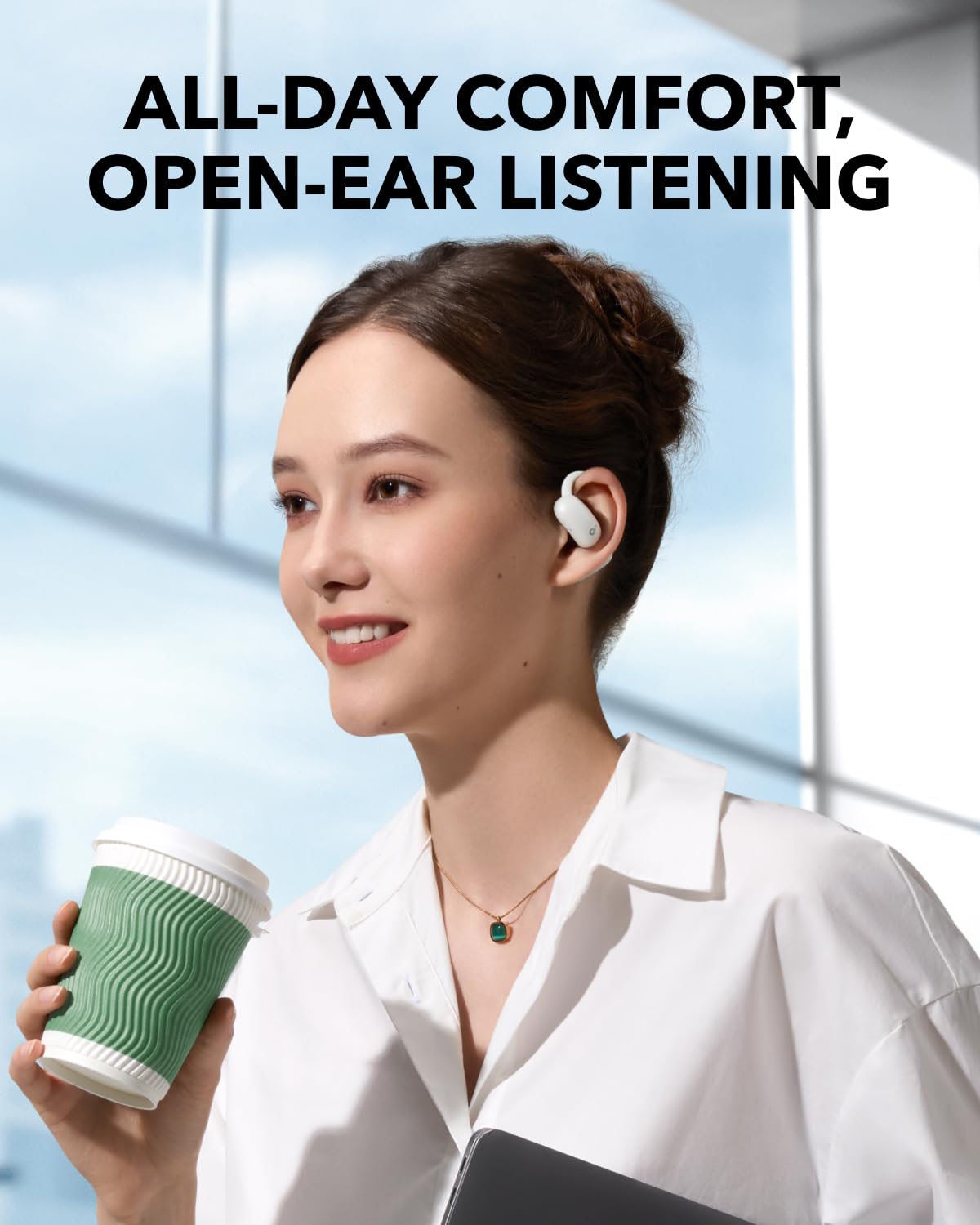 Foto 3 pulgar | Auriculares Abiertos Soundcore Aerofit 2 De Anker Con 42h Play - Venta Internacional.