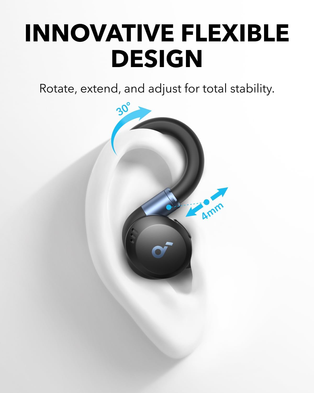 Foto 3 pulgar | Auriculares Anker Soundcore Sport X20 True-Wireless Negros - Venta Internacional
