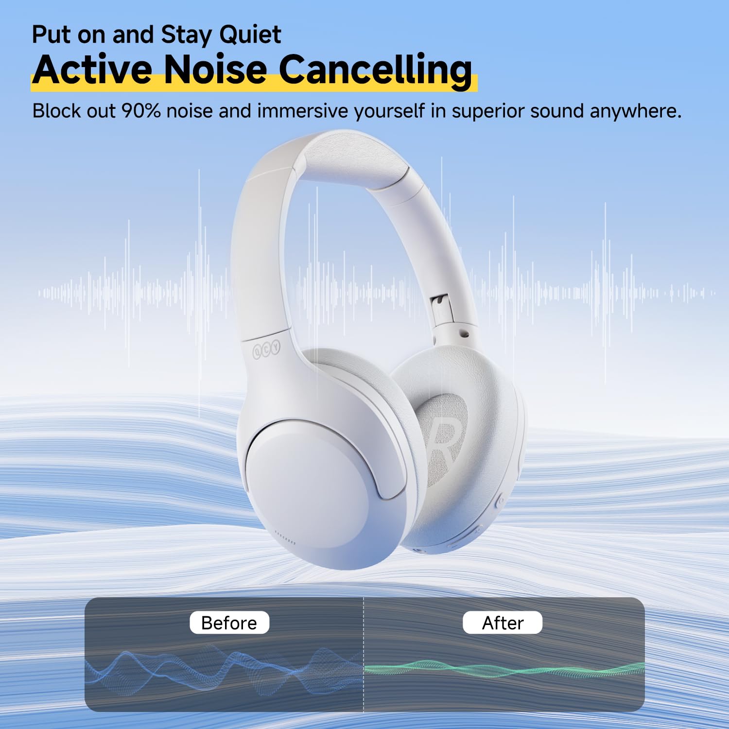 Foto 5 pulgar | Audífonos Inalámbricos Qcy H3 Lite con Bluetooth-Venta Internacional