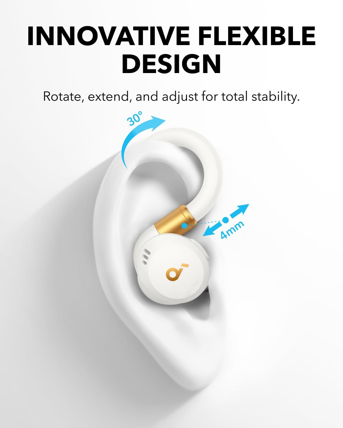 Foto 3 pulgar | Auriculares Inalámbricos de Entrenamiento Anker Soundcore Sport X20 Blancos - Venta Internacional