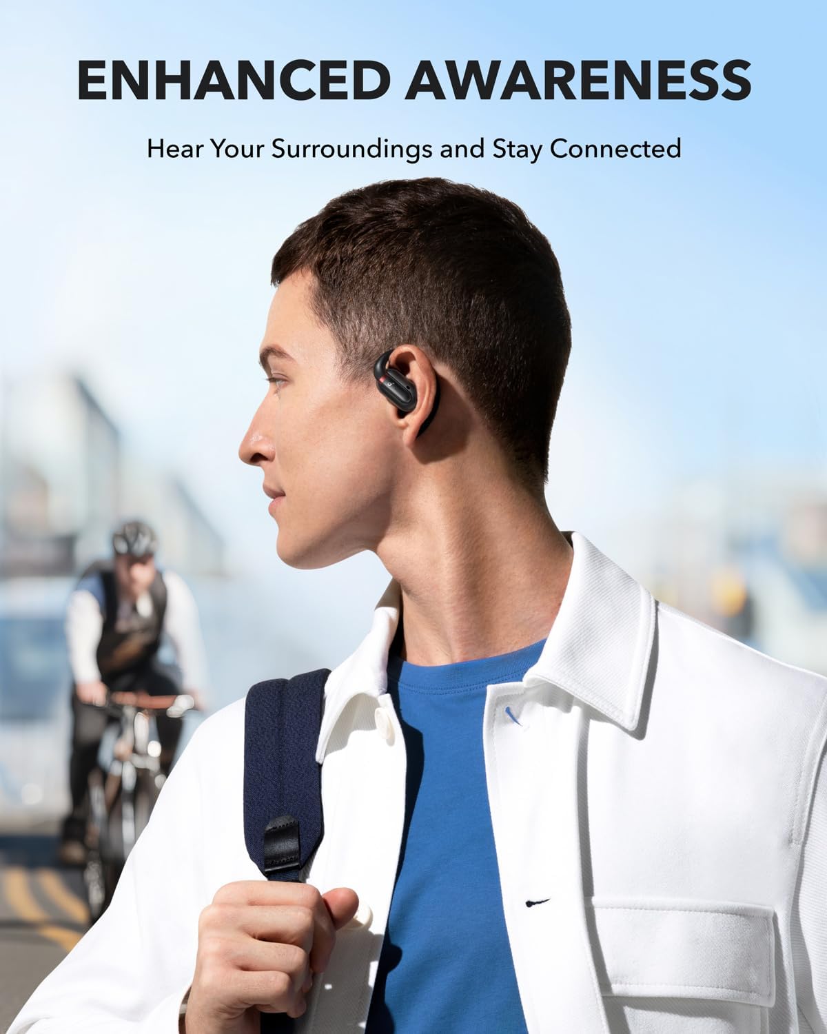 Foto 4 pulgar | Auriculares Abiertos Anker Soundcore V30i Negros - Venta Internacional