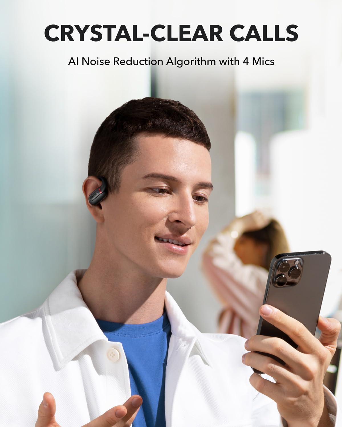 Foto 6 pulgar | Auriculares Abiertos Anker Soundcore V30i Negros - Venta Internacional