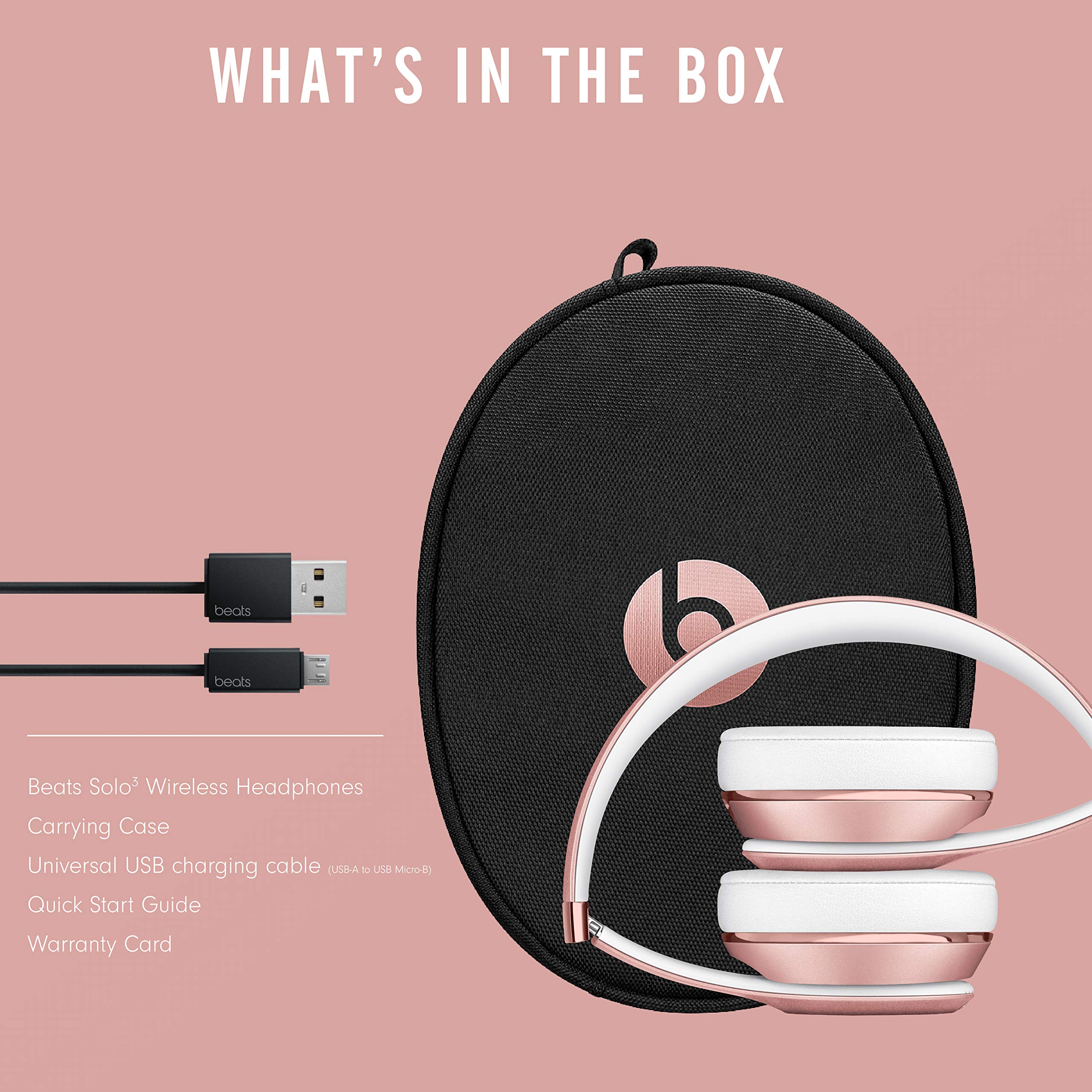 Foto 7 pulgar | Auriculares Supraaurales Inalámbricos Beats Solo3 color Oro Rosa - Venta Internacional