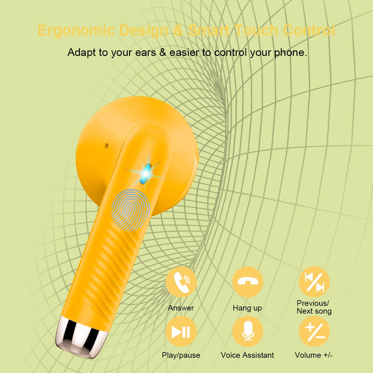 Foto 7 pulgar | Auriculares Inalámbricos Jxrev Bluetooth 5.3 Con Micrófono y Cancelación De Ruido - Venta Internacional