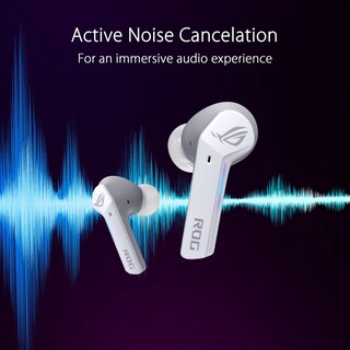 Foto 5 | Auriculares Asus Rog Cetra True Wireless Blancos - Venta Internacional