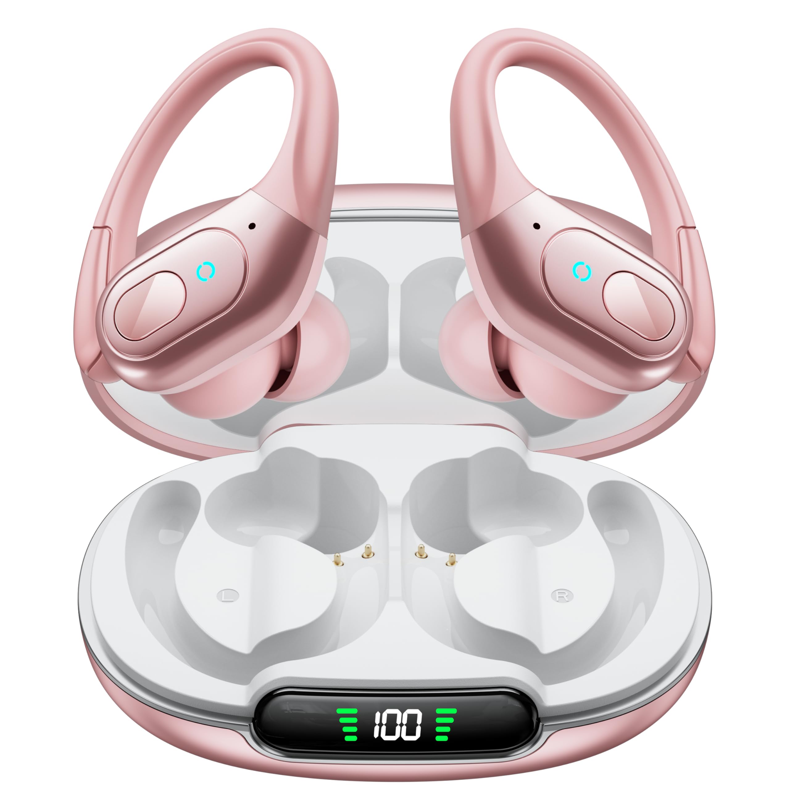 Audífonos In Ear Occiam Rosas con Bluetooth-Venta Internacional