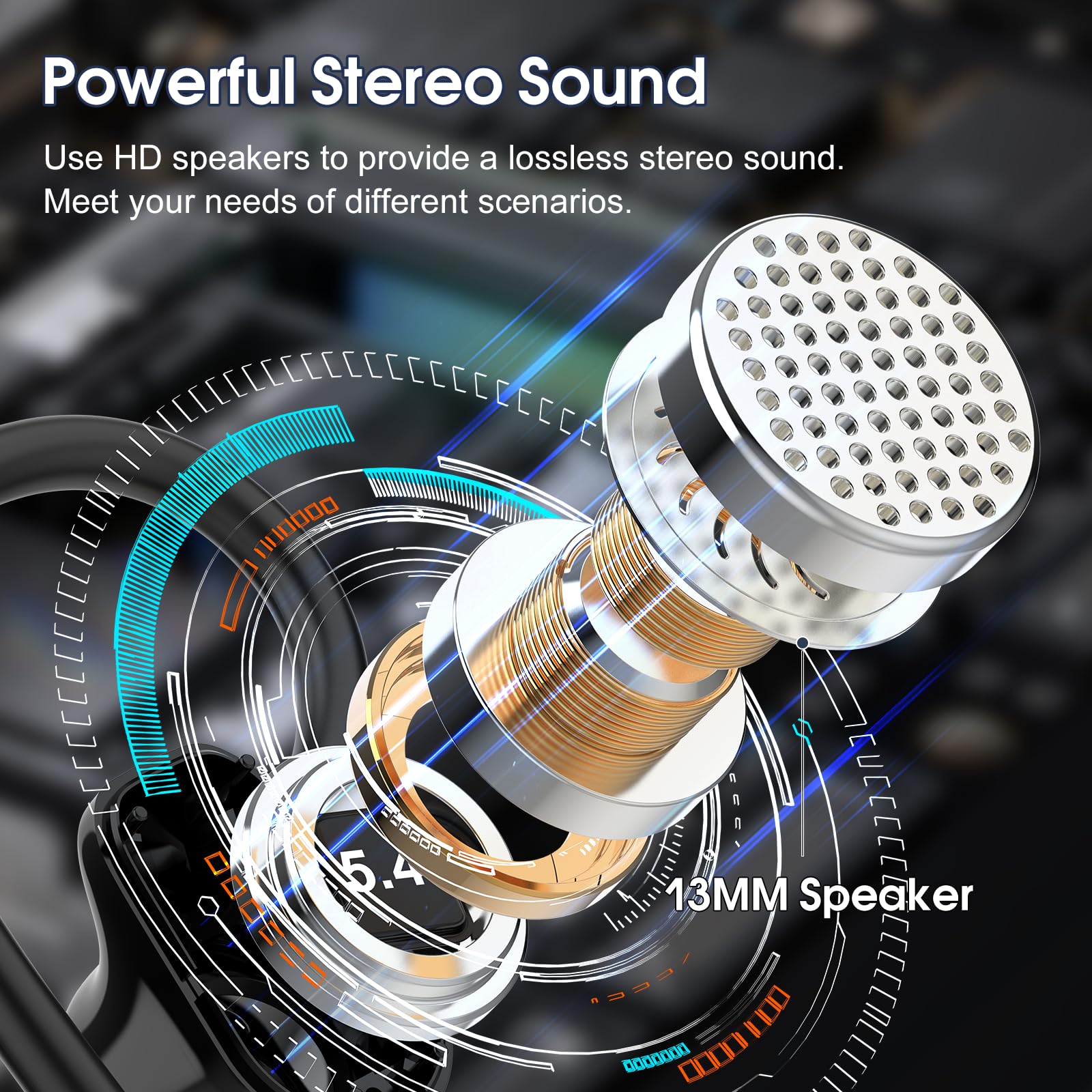 Foto 4 pulgar | Auriculares Inalámbricos Oyib Bluetooth 5.4 Sport 50h Negros - Venta Internacional.