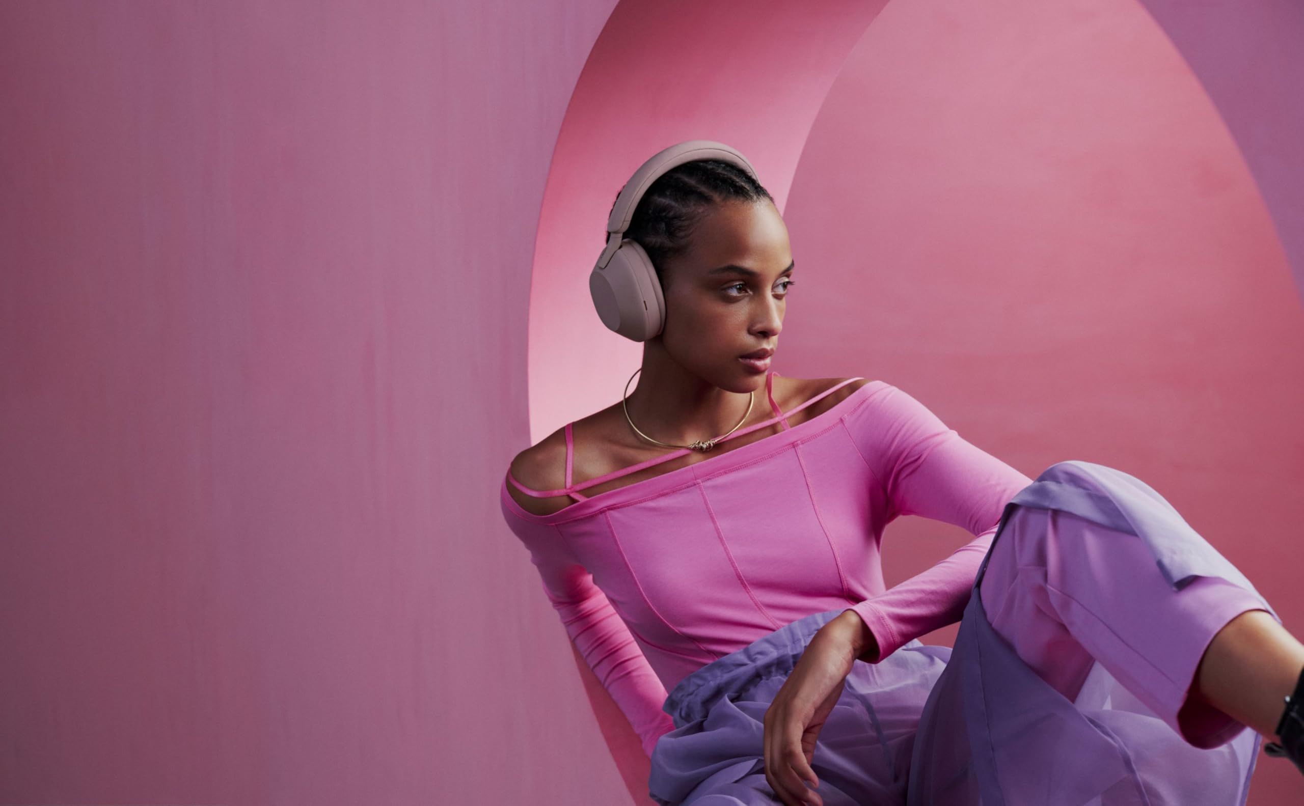 Foto 3 pulgar | Auriculares Inalámbricos Con Cancelación De Ruido Sony Wh-1000xm5 Rosa - Venta Internacional.