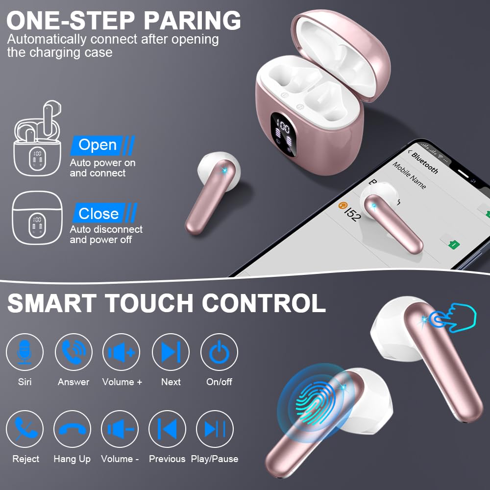 Foto 8 pulgar | Audífonos True Wireless Drsaec con Bluetooth-Venta Internacional