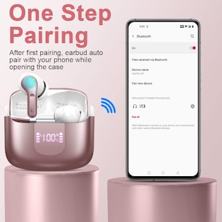 Foto 5 | Audífonos True Wireless Ordtop con Bluetooth-Venta Internacional