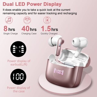 Foto 6 | Audífonos True Wireless Ordtop con Bluetooth-Venta Internacional