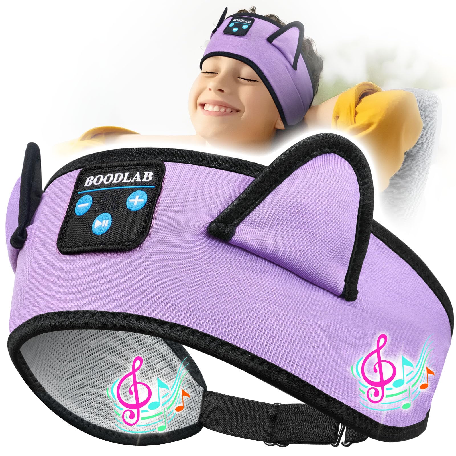 Auriculares Inalámbricos para Niños con Diadema Boodlab Bluetooth - Venta Internacional