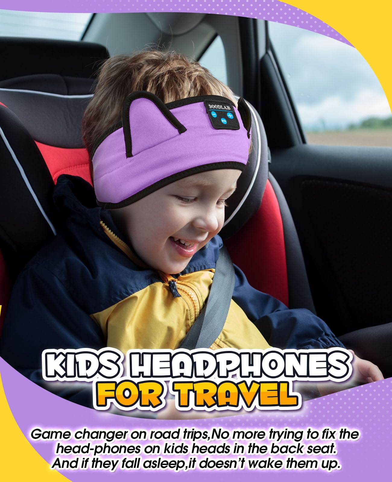 Foto 7 pulgar | Auriculares Inalámbricos para Niños con Diadema Boodlab Bluetooth - Venta Internacional
