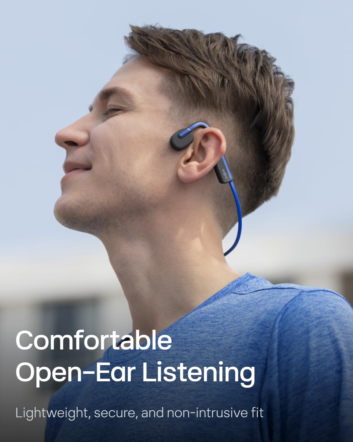 Foto 4 pulgar | Auriculares Deportivos Bluetooth Shokz Openmove Blue - Venta Internacional.