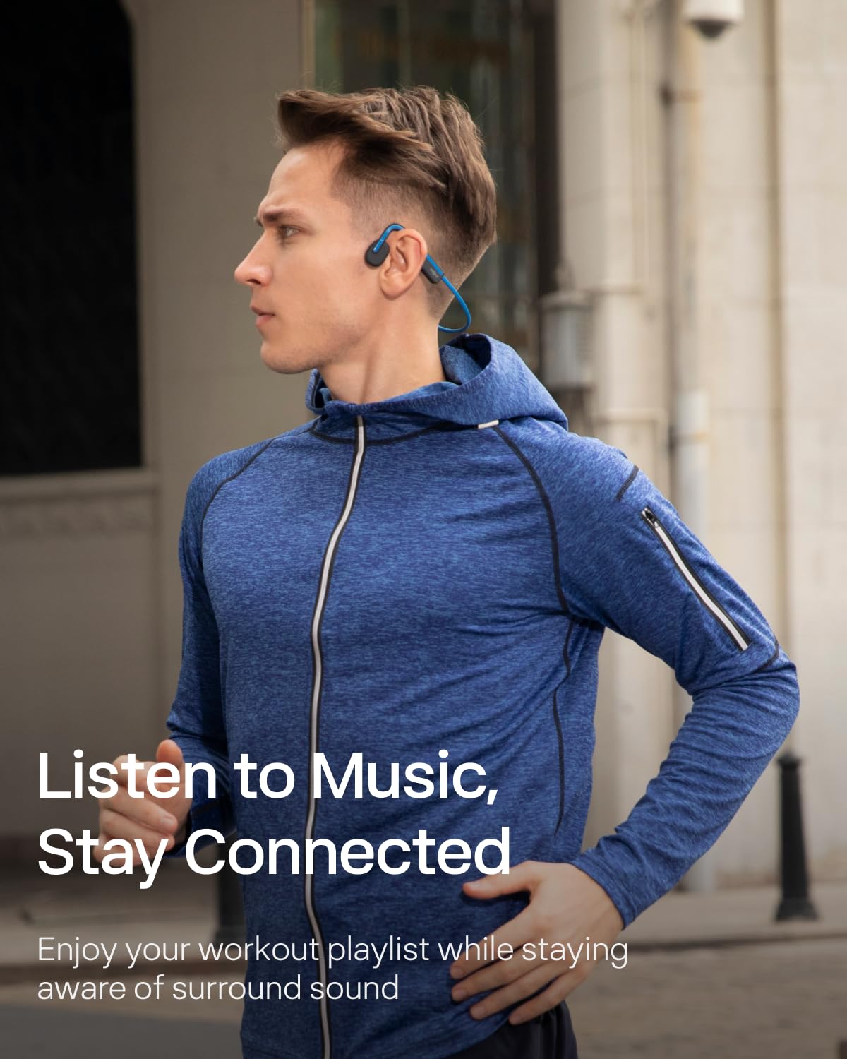 Foto 5 pulgar | Auriculares Deportivos Bluetooth Shokz Openmove Blue - Venta Internacional.