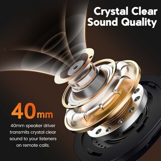 Foto 6 | Auriculares Bluetooth Eksa Truck Driver Con Micrófono 30h Talk - Venta Internacional.