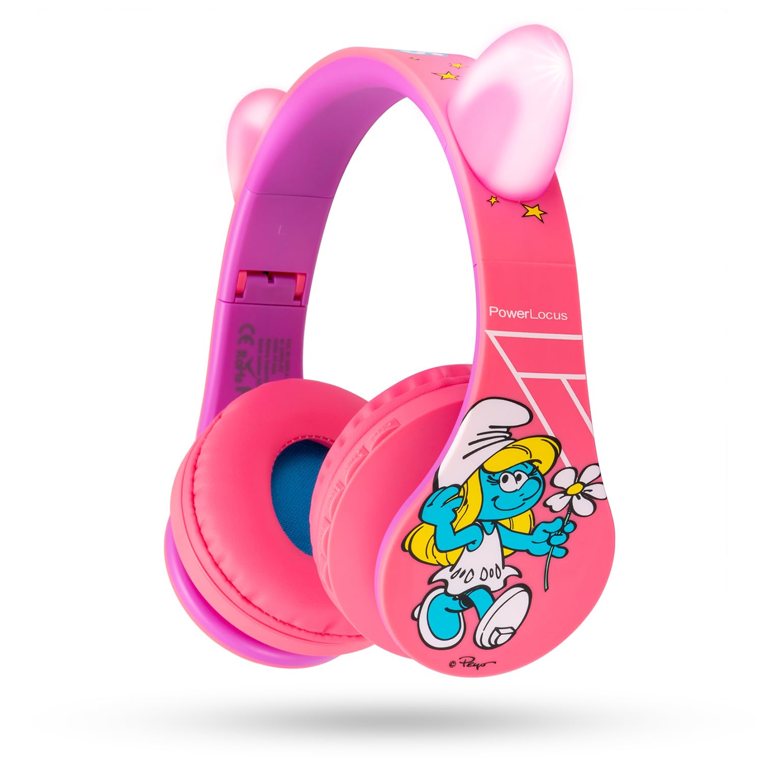 Auriculares Bluetooth Powerlocus Para Niños Con Micrófono - Venta Internacional.