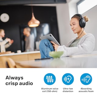 Foto 4 | Audífonos Alámbricos Sennheiser Negros-Venta Internacional